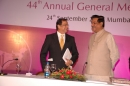 With Minister Shri Prithviraj Chavan, September 24, 2010 
