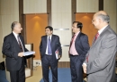 With the Managing Directors of Pharmaceutical Companies in India and KPMG Partner